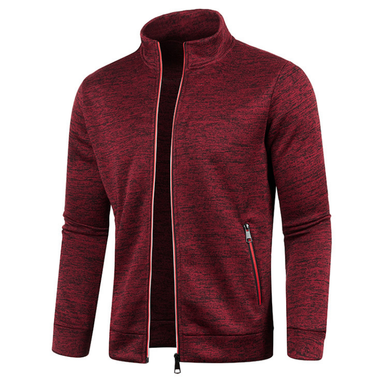 Caleb | Stylish Fleece Zip Jacket - Valereo