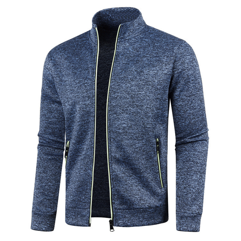Caleb | Stylish Fleece Zip Jacket - Valereo