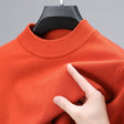 Men's Mock Neck Sweater Fleece Lined