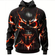 Cyrus | Bold Lightning Skull Hoodie