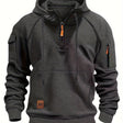 Gregory | Rugged Utility Quarter-Zip Hoodie