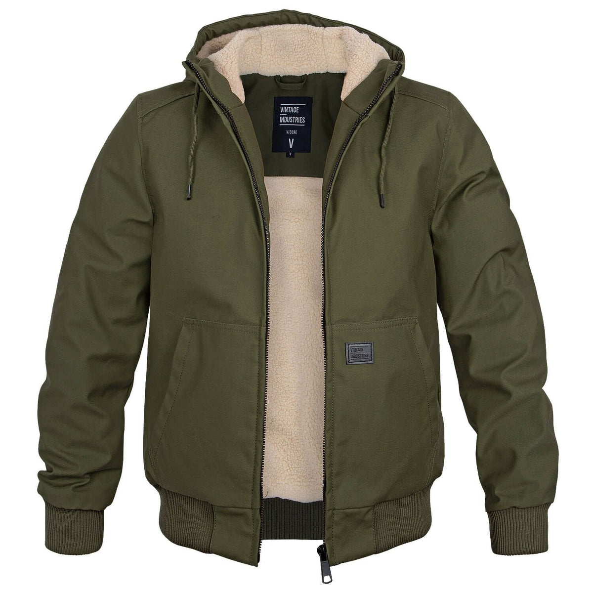 Cole | Cozy Sherpa Hooded Jacket - Valereo