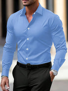 Cole | Elegant Tailored Button-Up Shirt - Valereo