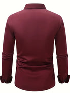 Cole | Elegant Tailored Button-Up Shirt - Valereo