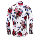 Cole | Stylish Floral Button-Up Shirt - Valereo