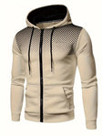 Kevin | Athletic Gradient Zip Hoodie