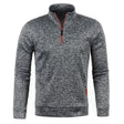 Men's Quarter Zip Sweater Long Sleeve
