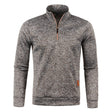 Men's Quarter Zip Sweater Long Sleeve