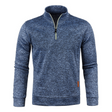 Men's Quarter Zip Sweater Long Sleeve