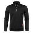 Men's Quarter Zip Sweater Long Sleeve