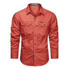 Daniel | Casual Cotton Cargo Shirt - Valereo