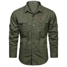 Daniel | Casual Cotton Cargo Shirt - Valereo