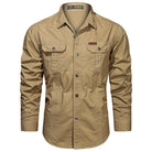 Daniel | Casual Cotton Cargo Shirt - Valereo