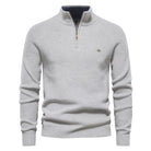 Daniel | Classic Quarter-Zip Knit Sweater - Valereo