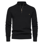 Daniel | Classic Quarter-Zip Knit Sweater - Valereo