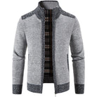 Daniel | Cozy Fleece-Lined Knit Cardigan - Valereo