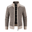 Daniel | Cozy Fleece-Lined Knit Cardigan - Valereo
