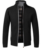 Daniel | Cozy Fleece-Lined Knit Cardigan - Valereo