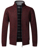 Daniel | Cozy Fleece-Lined Knit Cardigan - Valereo