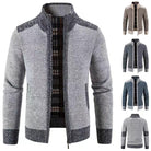 Daniel | Cozy Fleece-Lined Knit Cardigan - Valereo