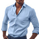 Daniel | Elegant Slim-Fit Button-Up Shirt - Valereo