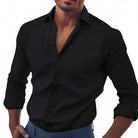 Daniel | Elegant Slim-Fit Button-Up Shirt - Valereo