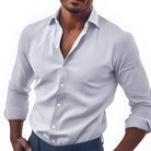 Daniel | Elegant Slim-Fit Button-Up Shirt - Valereo