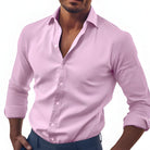 Daniel | Elegant Slim-Fit Button-Up Shirt - Valereo