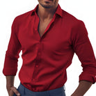 Daniel | Elegant Slim-Fit Button-Up Shirt - Valereo