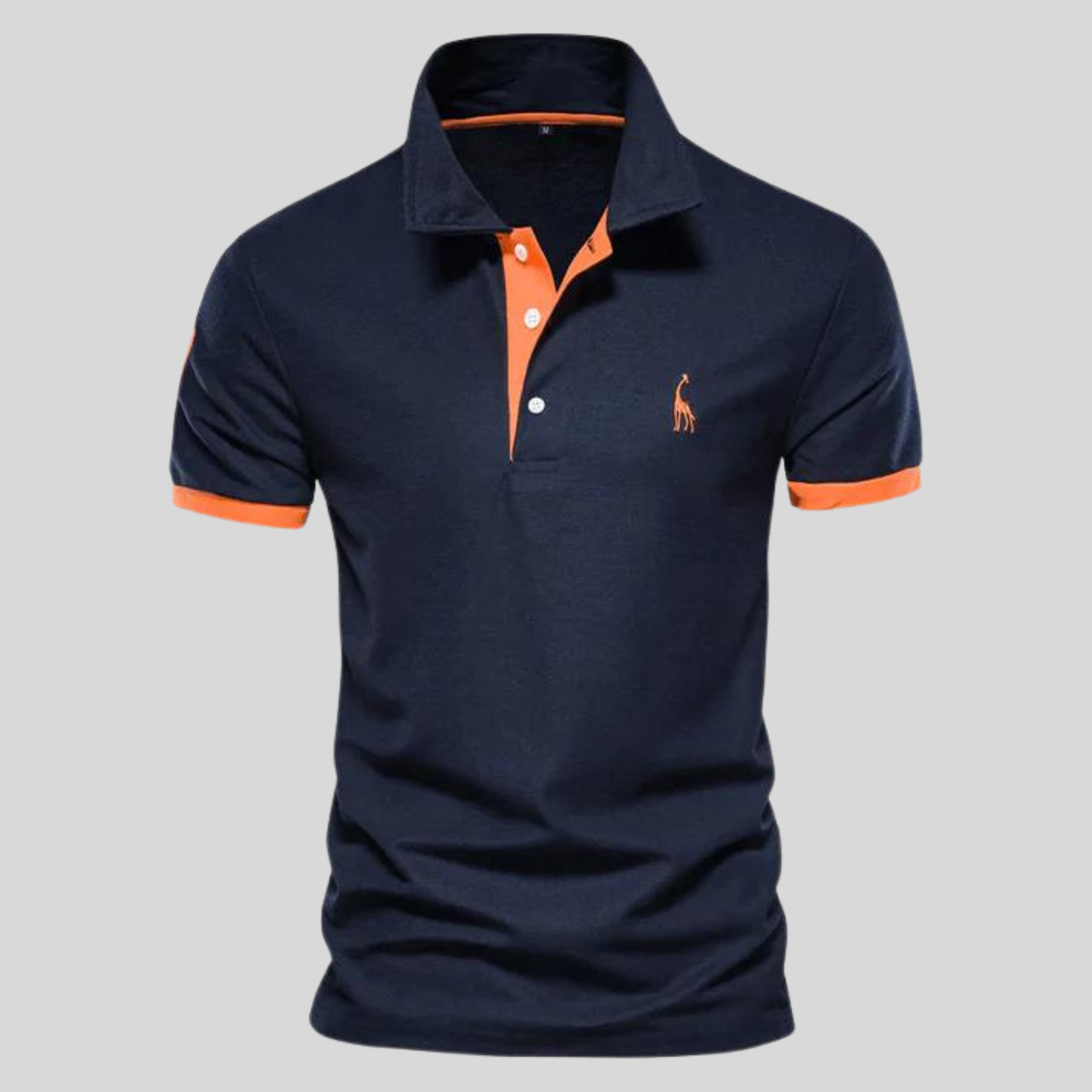 Daniel | Stylish Contrast Trim Polo Shirt - Valereo