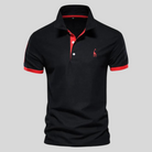 Daniel | Stylish Contrast Trim Polo Shirt - Valereo