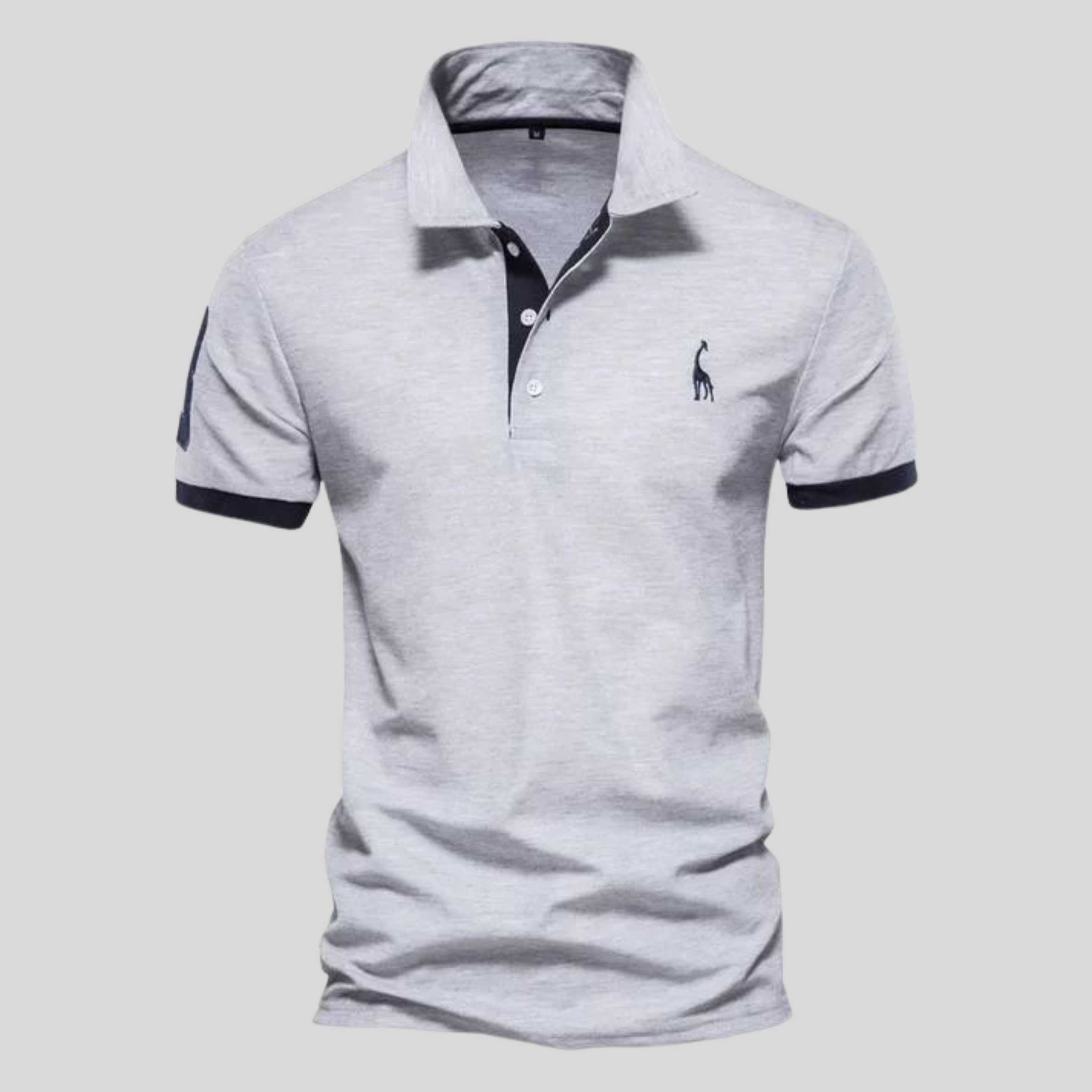 Daniel | Stylish Contrast Trim Polo Shirt - Valereo