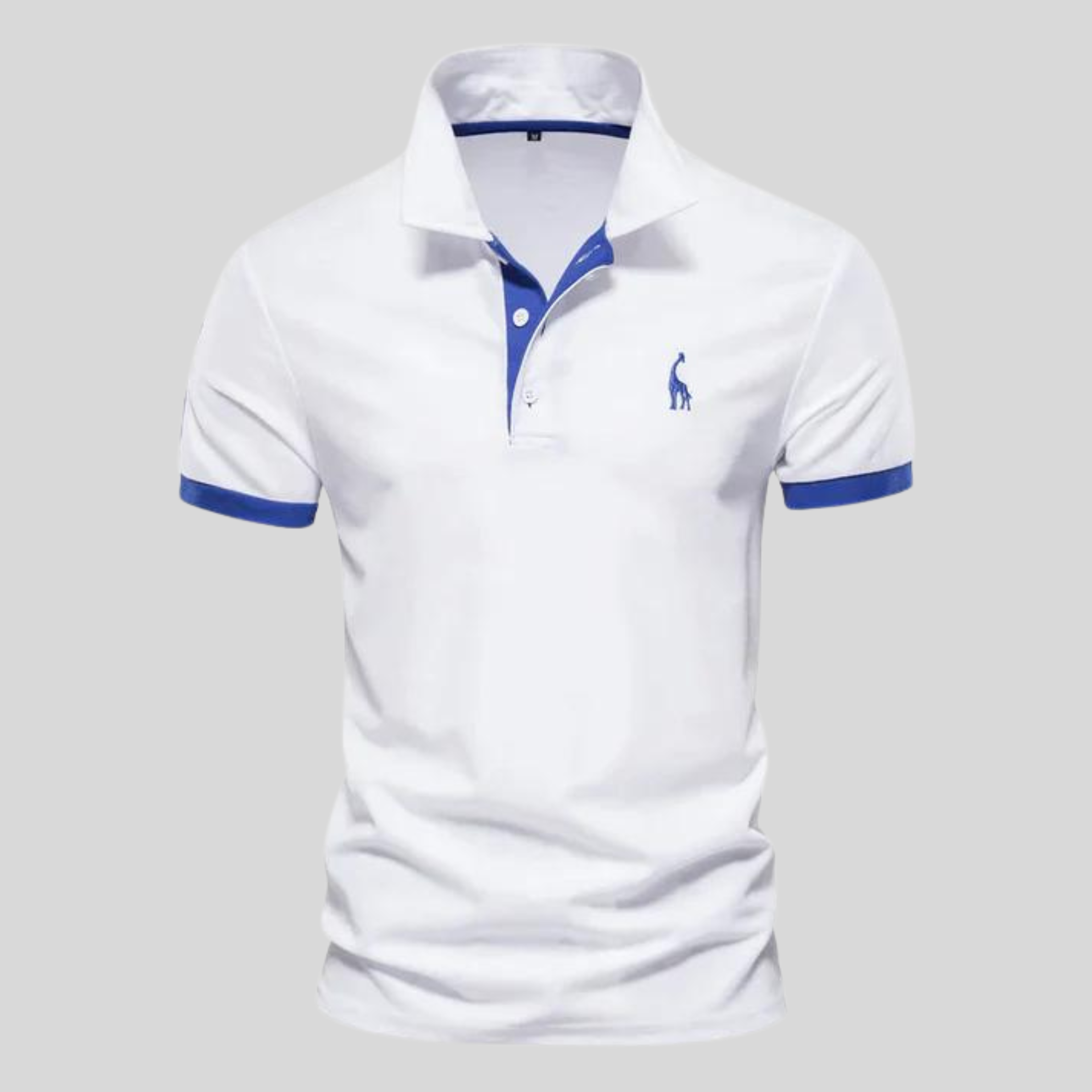 Daniel | Stylish Contrast Trim Polo Shirt - Valereo