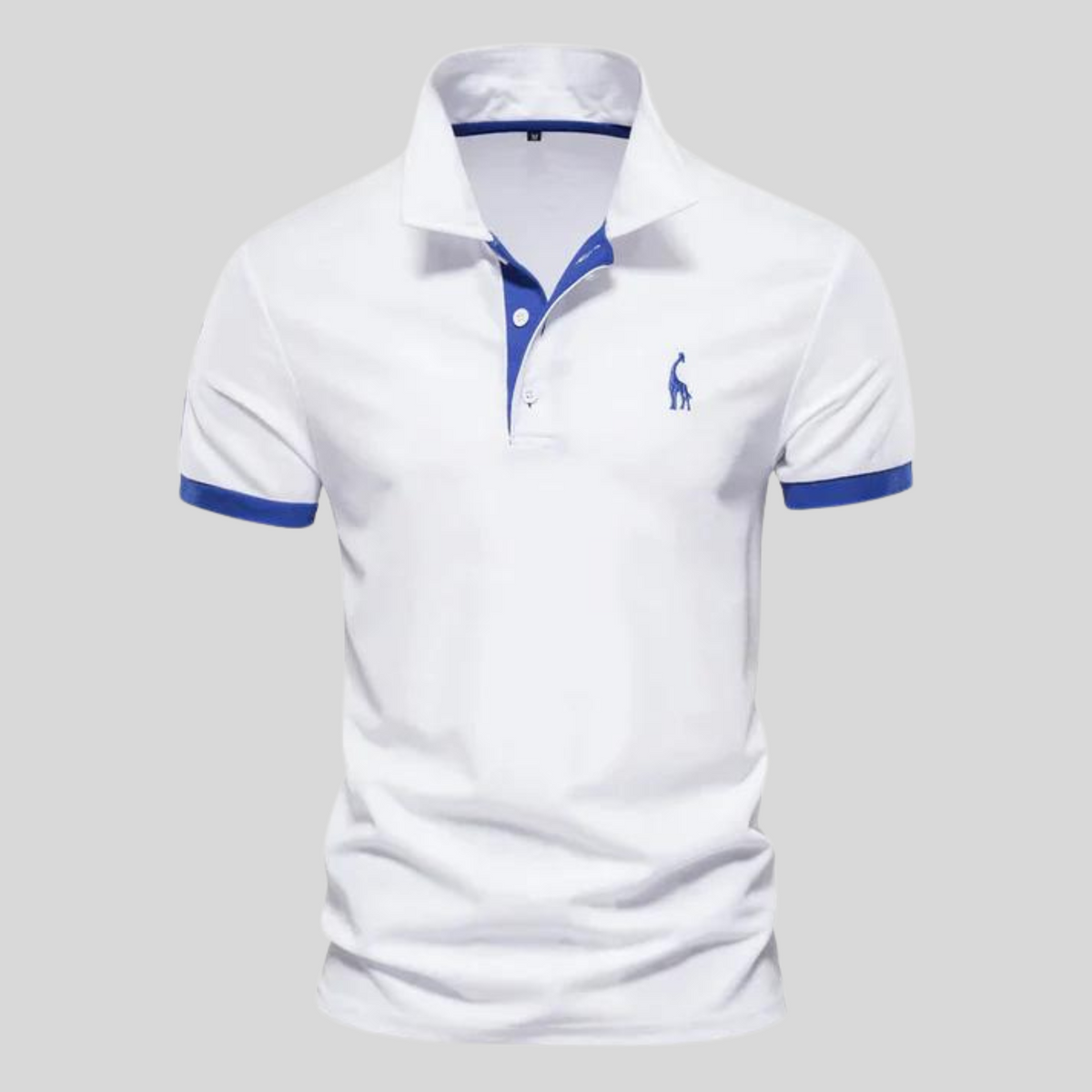 Daniel | Stylish Contrast Trim Polo Shirt - Valereo