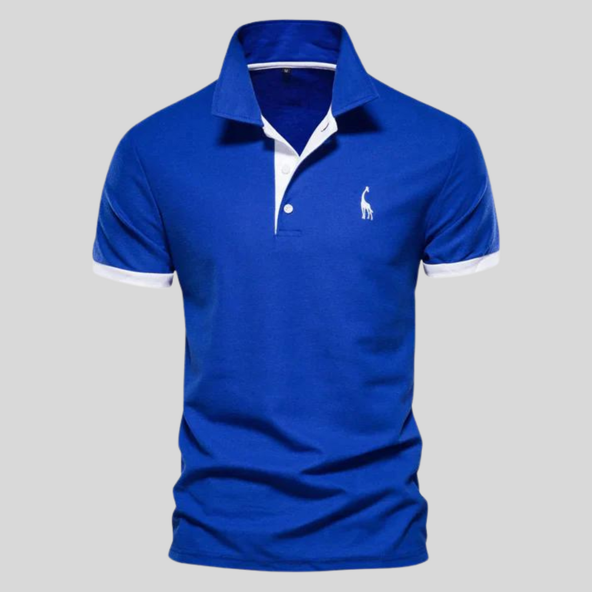 Daniel | Stylish Contrast Trim Polo Shirt - Valereo