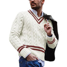 Daniel | Timeless Cable Knit Cricket Sweater - Valereo