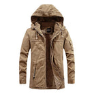 David | Cozy Fleece-Lined Hooded Parka Jacket - Valereo
