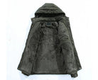 David | Cozy Fleece-Lined Hooded Parka Jacket - Valereo
