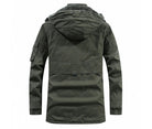 David | Cozy Fleece-Lined Hooded Parka Jacket - Valereo