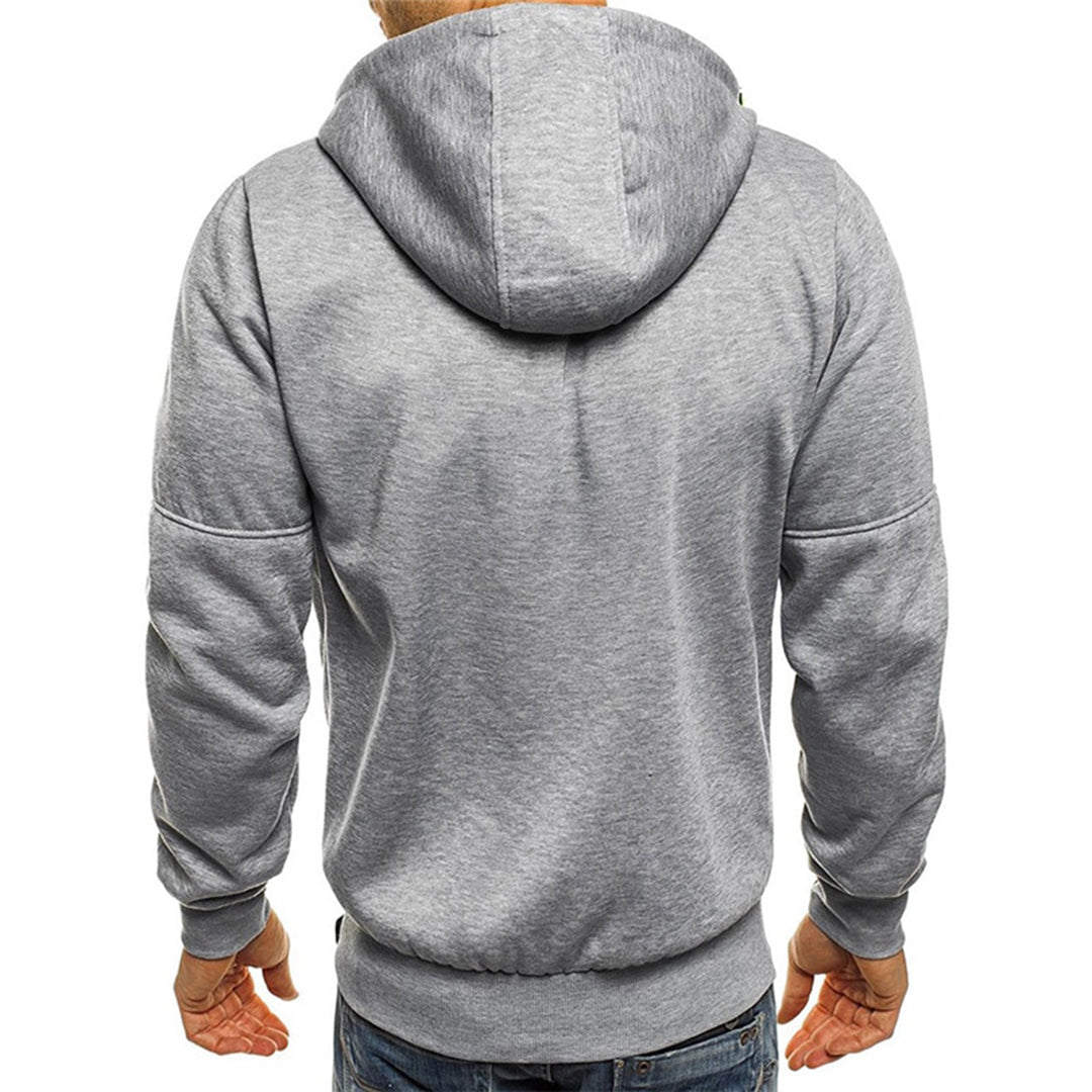David | Modern Zip-Up Sport Hoodie - Valereo