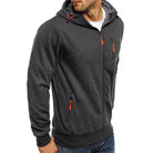 David | Modern Zip-Up Sport Hoodie - Valereo