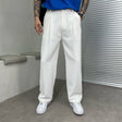 Victor | Relaxed Wide-Leg Pleated Trousers