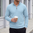 Nathaniel | Refined Textured Quarter-Zip Sweater