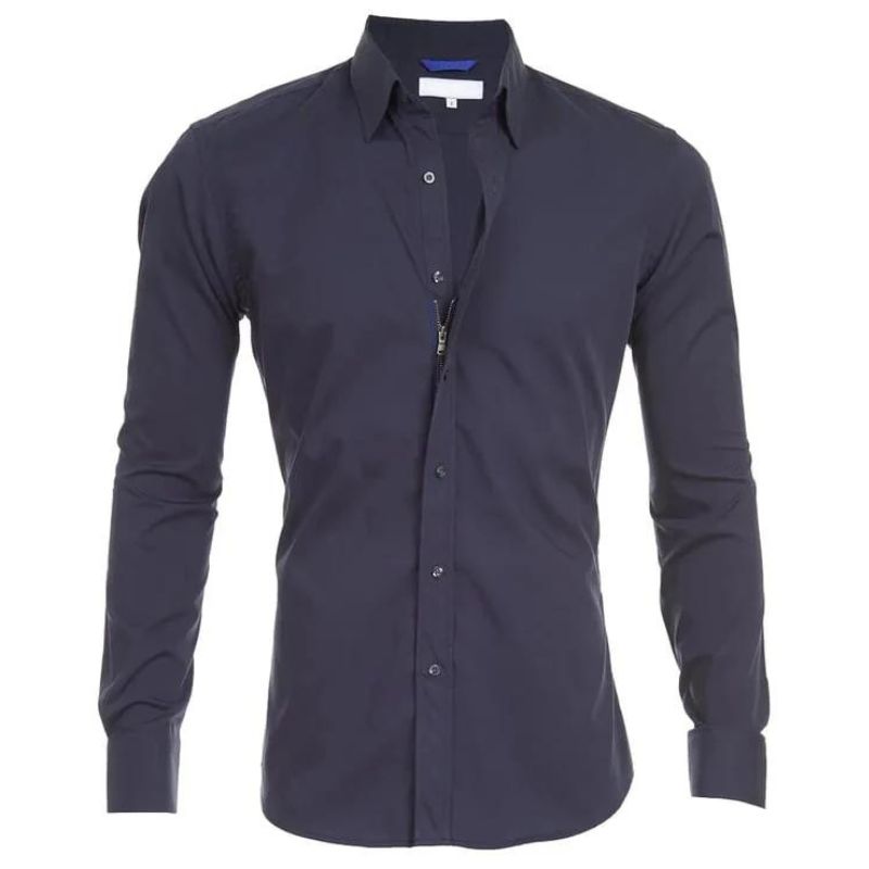 Ethan | Modern Slim-Fit Button-Up Shirt - Valereo