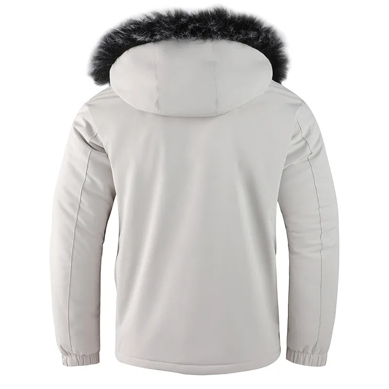 Ethan | Premium Faux-Fur Hooded Parka Jacket - Valereo
