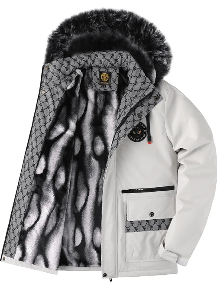 Ethan | Premium Faux-Fur Hooded Parka Jacket - Valereo