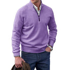 Ethan | Refined Quarter-Zip Cashmere Sweater - Valereo