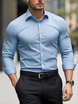 Classic Breathable Long-Sleeve Shirt Men