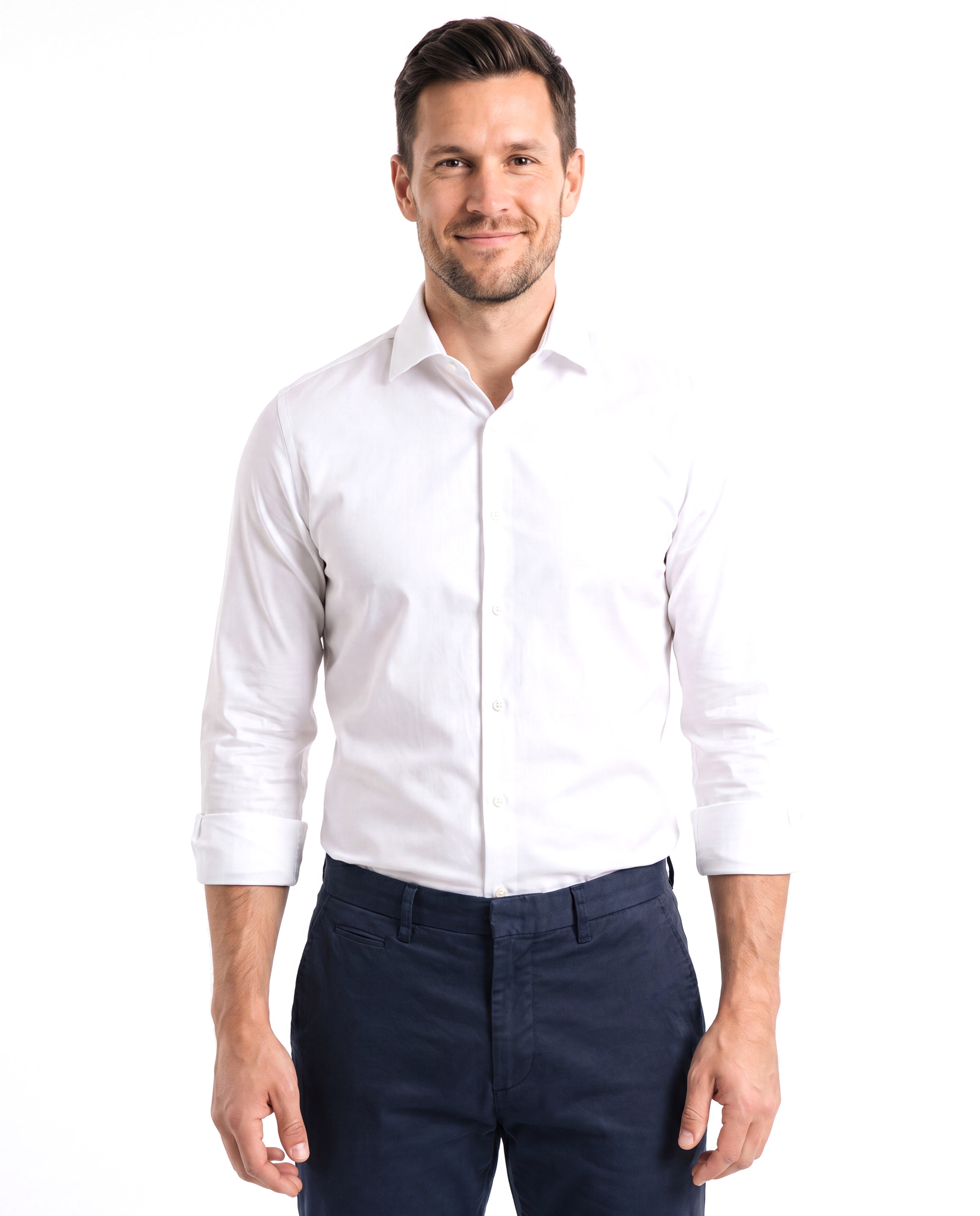 Men's Breathable Shirt with Long Sleeves