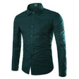 Men's Wrinkle-Free Button-Up Shirt Long Sleeve